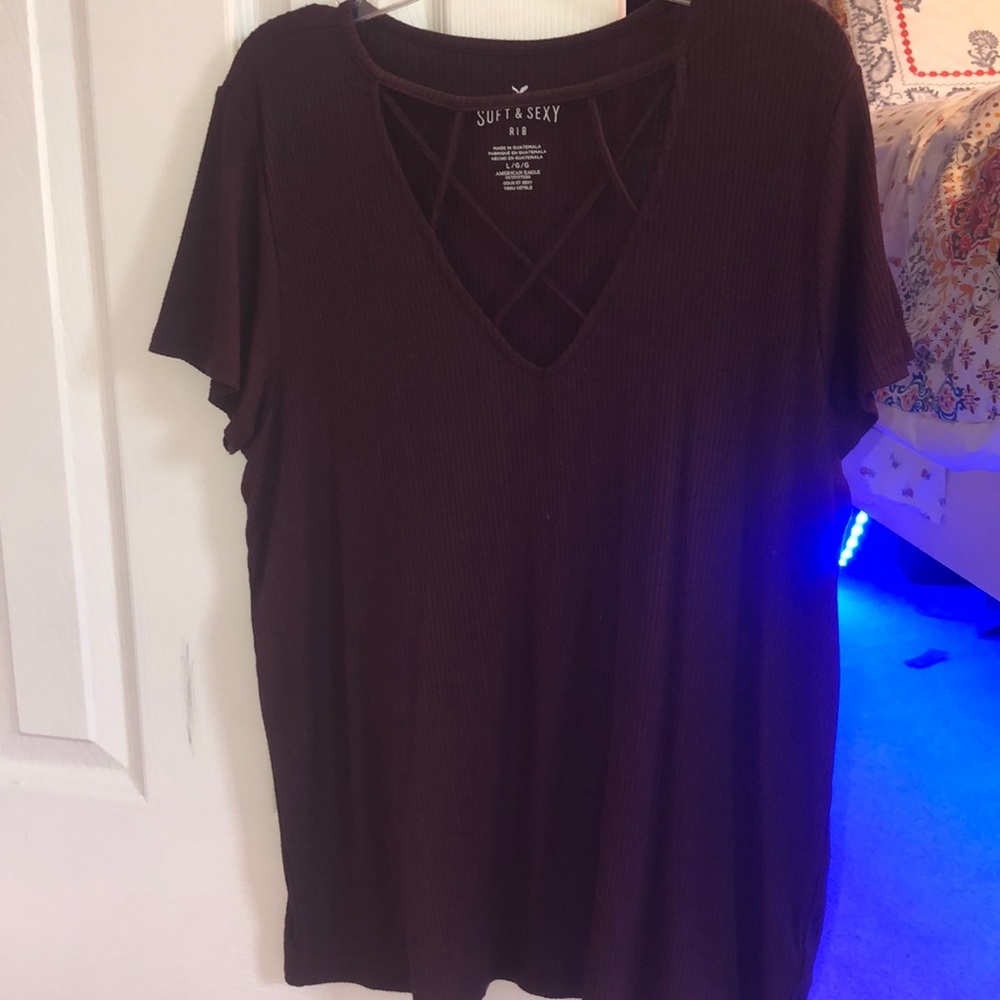 american eagle tee